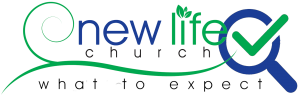 New Life Logo with magnifying glass and check mark - what to expect